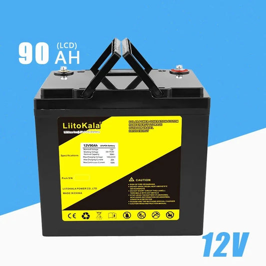 12V 90Ah LiFePO4 Battery