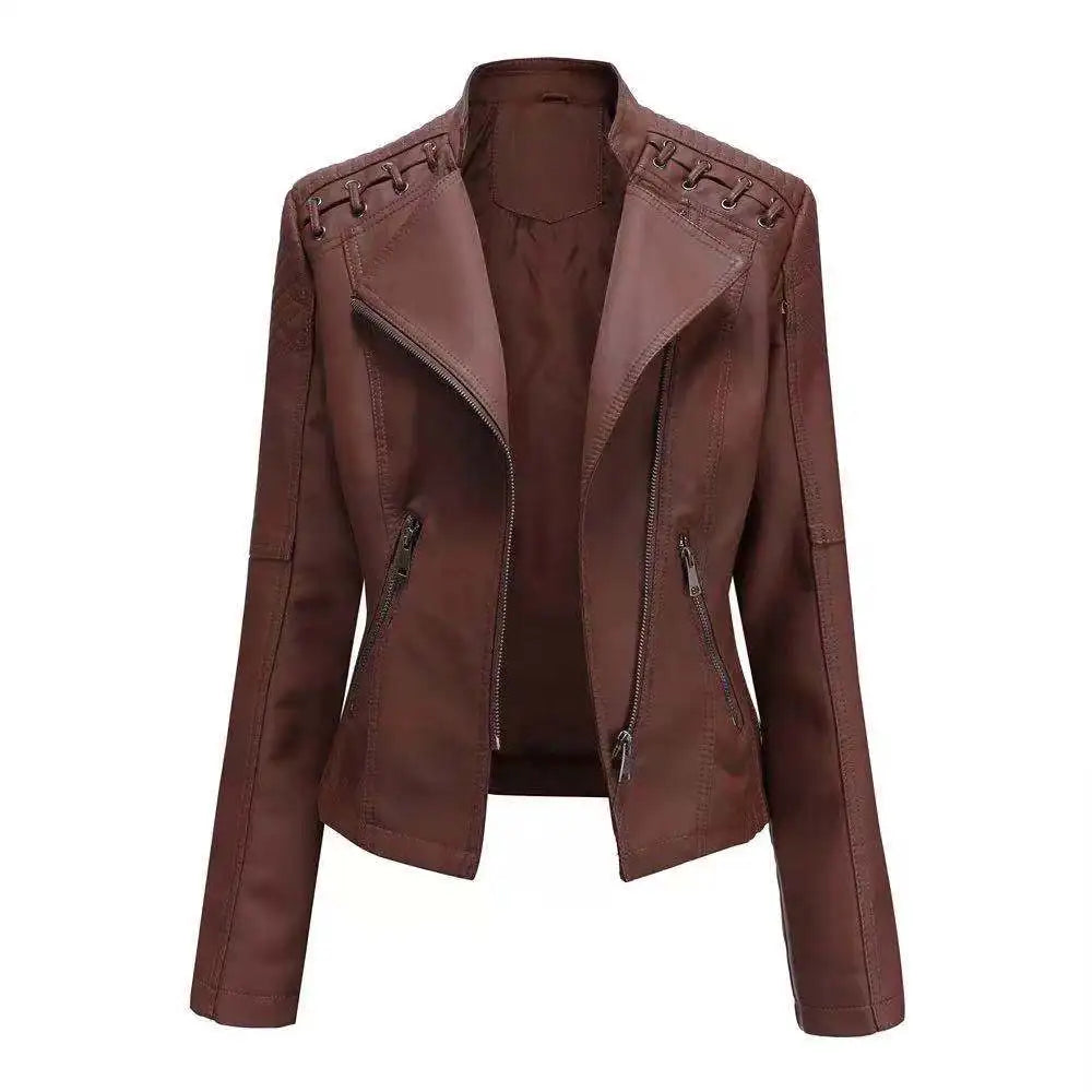 Women Faux Leather Jacket