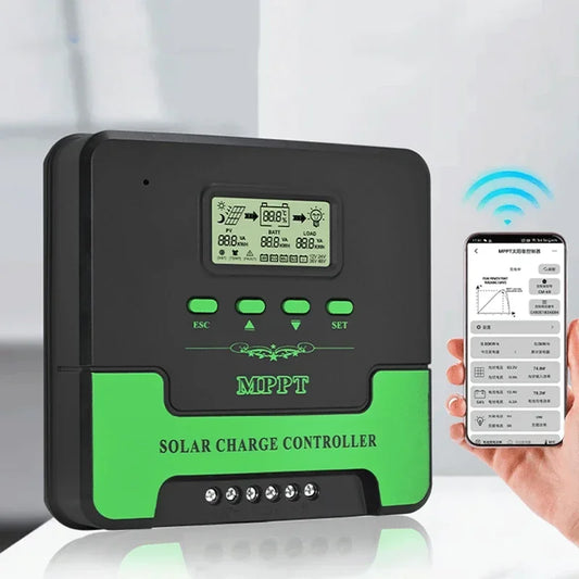 12V 24V Auto WiFi Solar Charge Controller