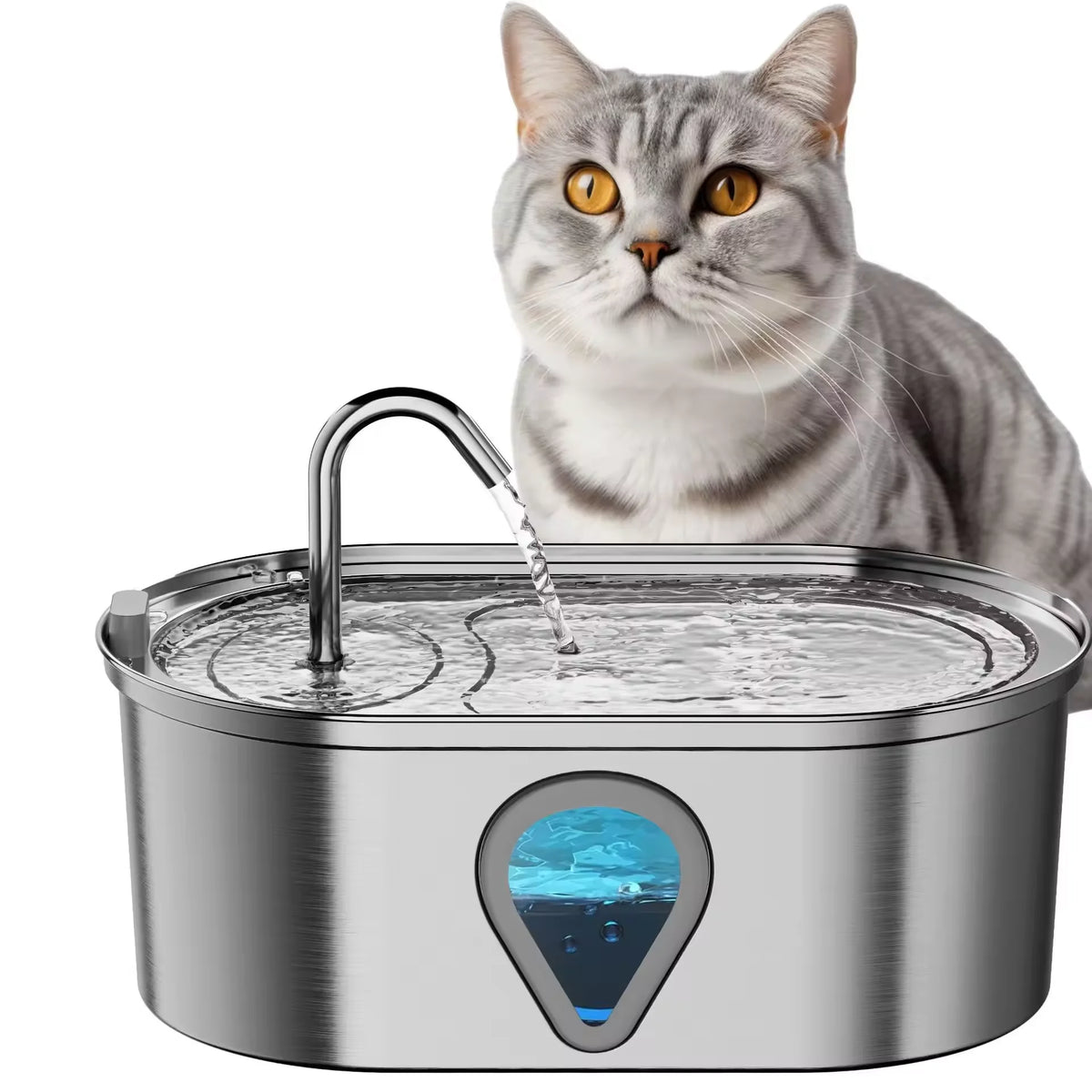 3.5L large capacity cat water fountain