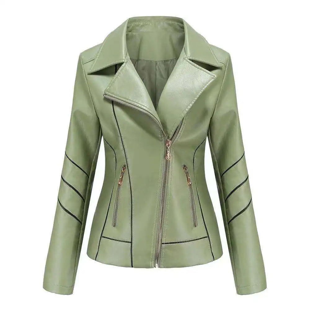 Women Faux Leather Jacket