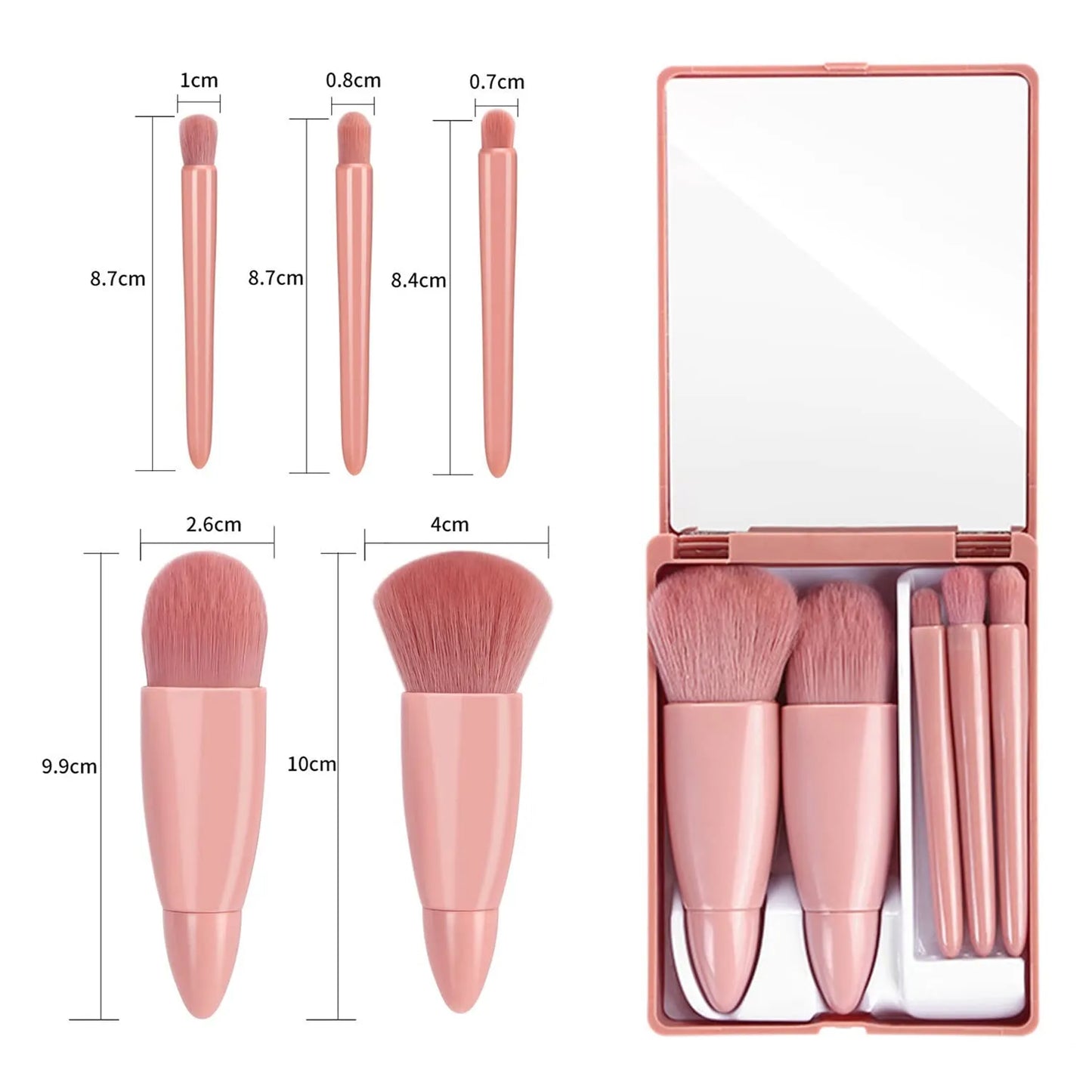 Mini Makeup Brushes Set