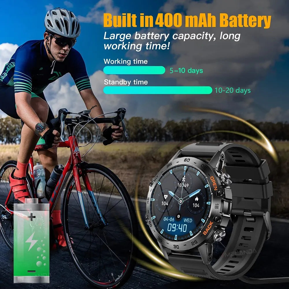 Bluetooth Call Men Smart Watch