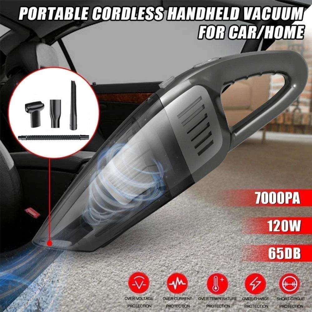 Portable Cordless Handheld Car Vacuum Cleaner