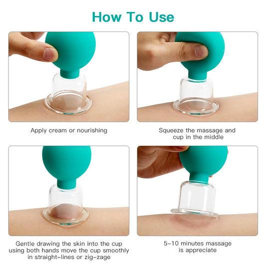 Anti Cellulite Suction Glass Massage Cup