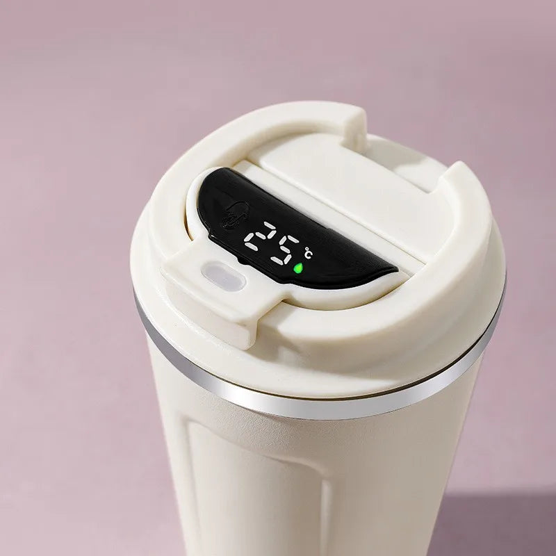 LED Temperature Display Coffee Thermal Mug