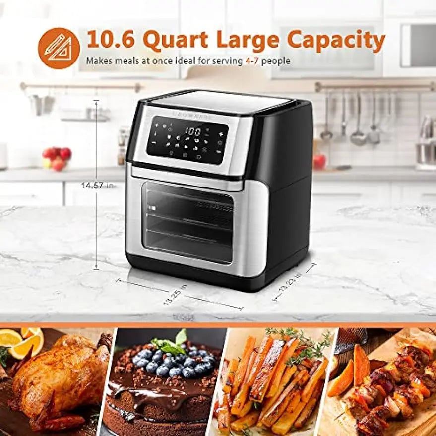 10.6 Quart Large WiFi Convection Smart Air Fryer