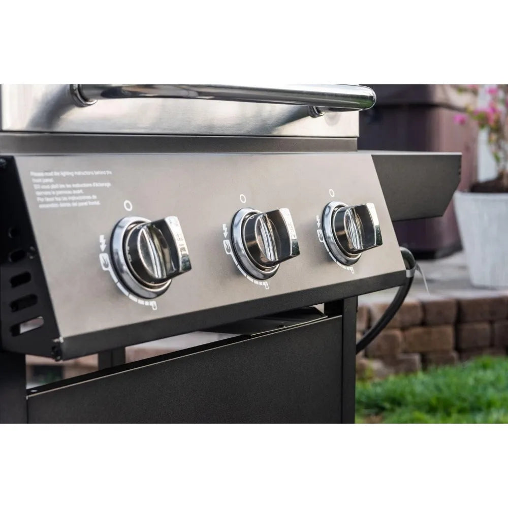 3 Burner Propane Barbecue Gas Grill
