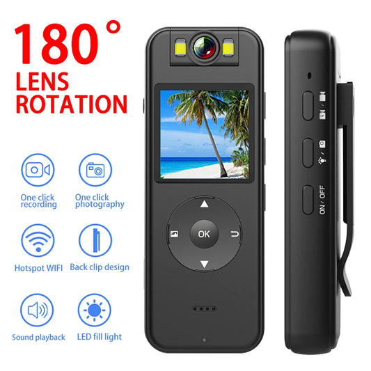 1080P 4K HD Mini DV Sports Night Vision Body Camera