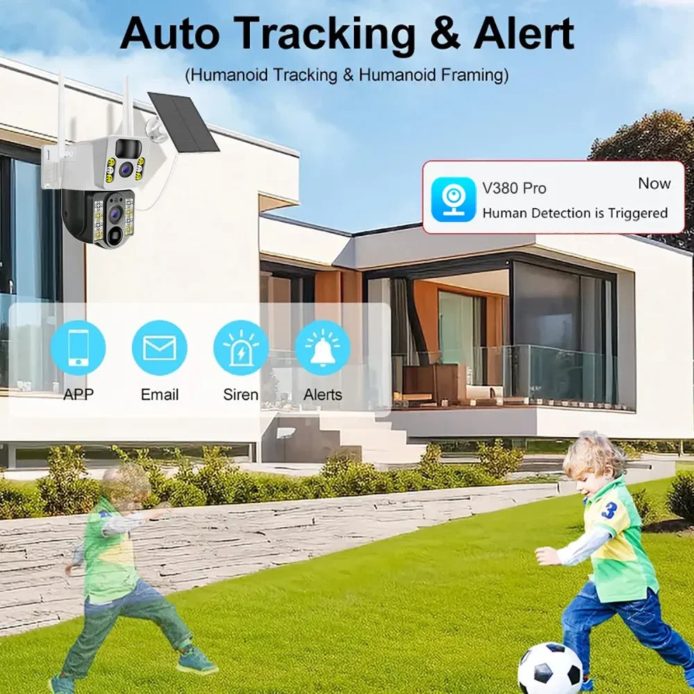 4G Sim Card Solar Camera