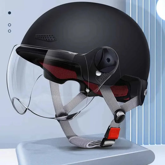 Classic Retro Half Motorcycle Helmet