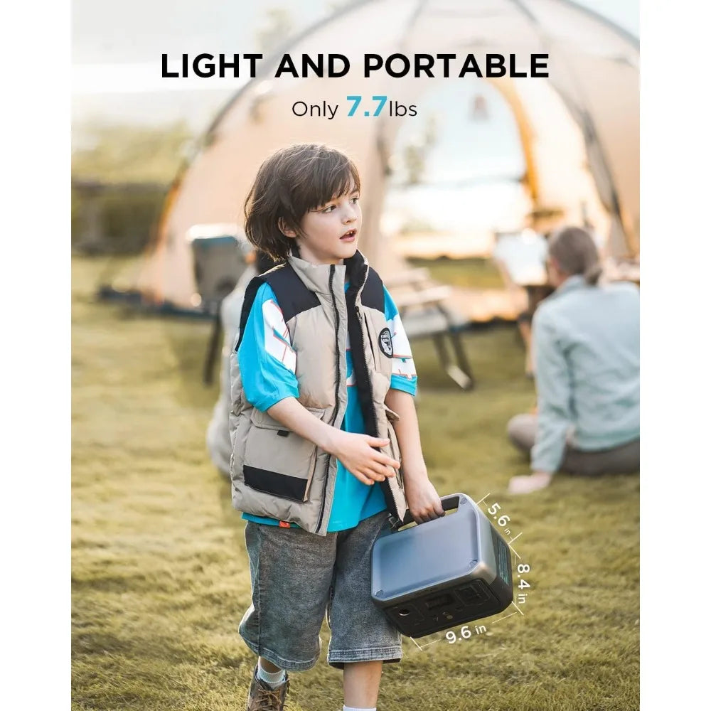 256Wh LiFePO4 Battery Portable Power Station
