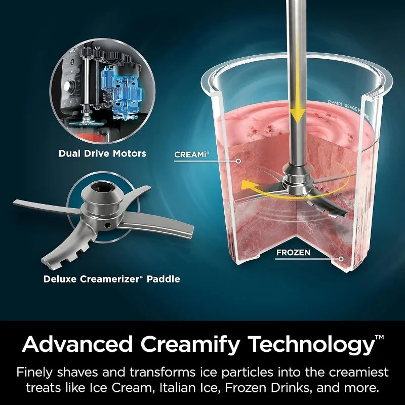 11-in-1 Ice Cream & Frozen Treat Maker Ninja blender