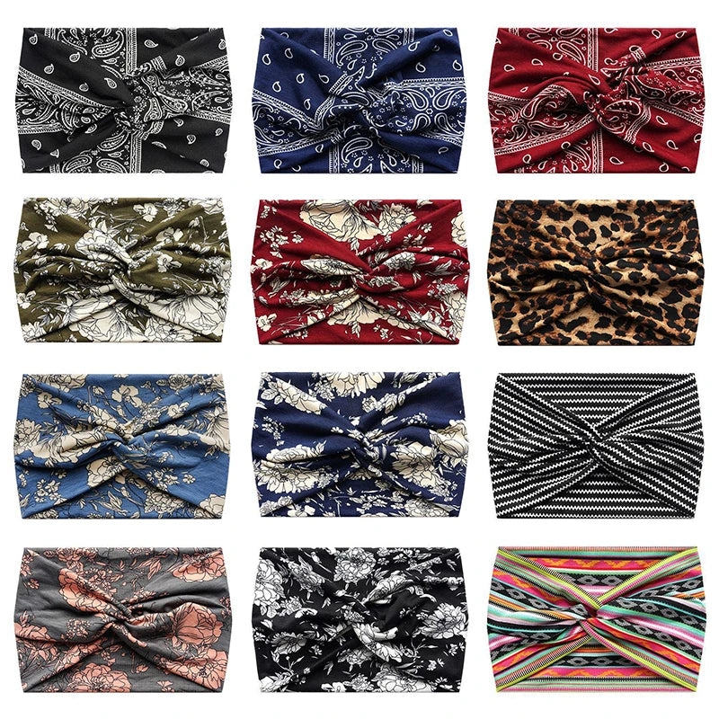 Twisted Wide Headbands for Women
