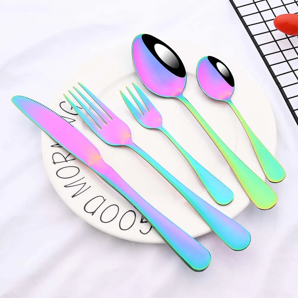 Stainless Steel Dinnerware Cutlery Silverware Set