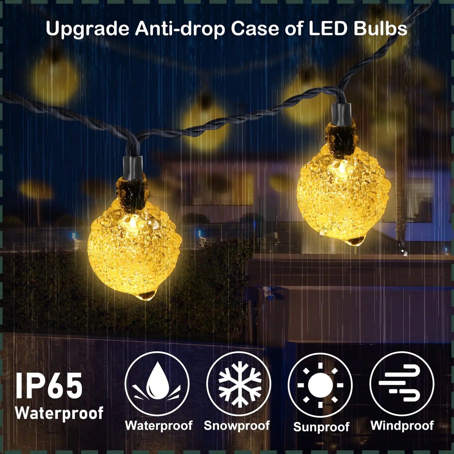 Outdoor LED Solar String Light