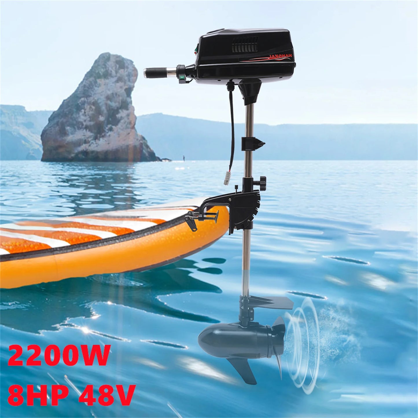 2200W 8HP 48V Strong Power Electric Outboard Trolling Motor