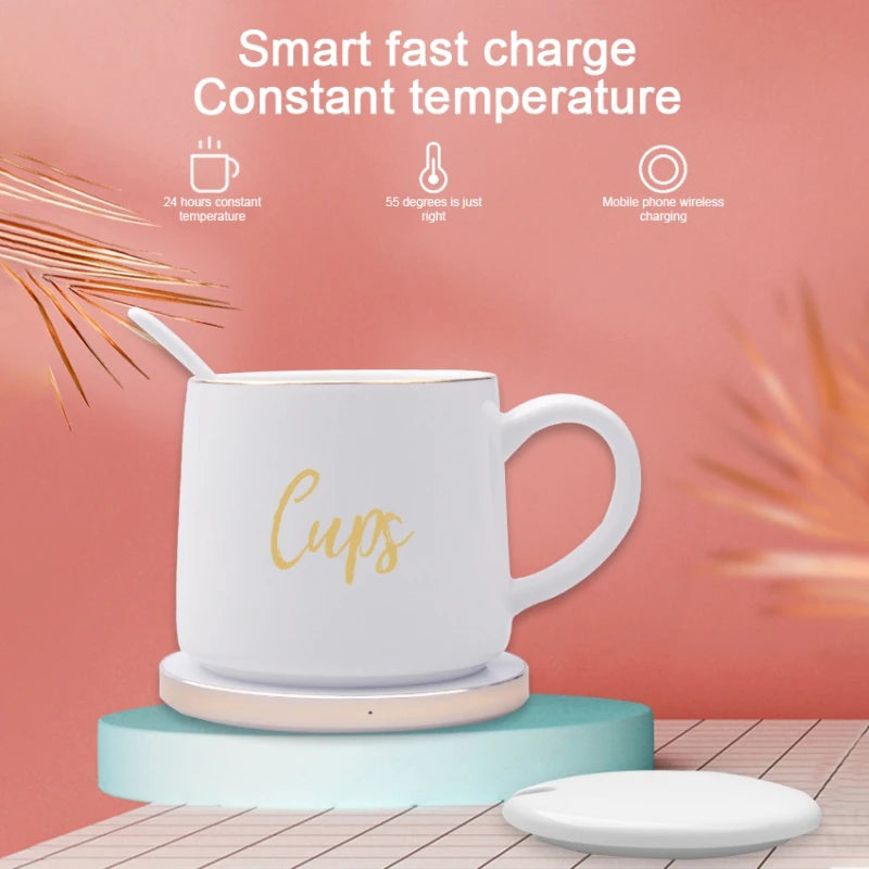 Smart Wireless Charging Cup Warmer