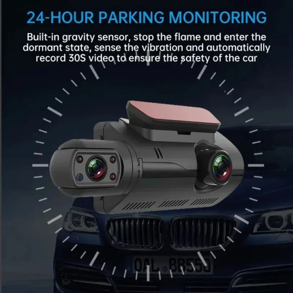 Dual Lens Dash Cam for Cars