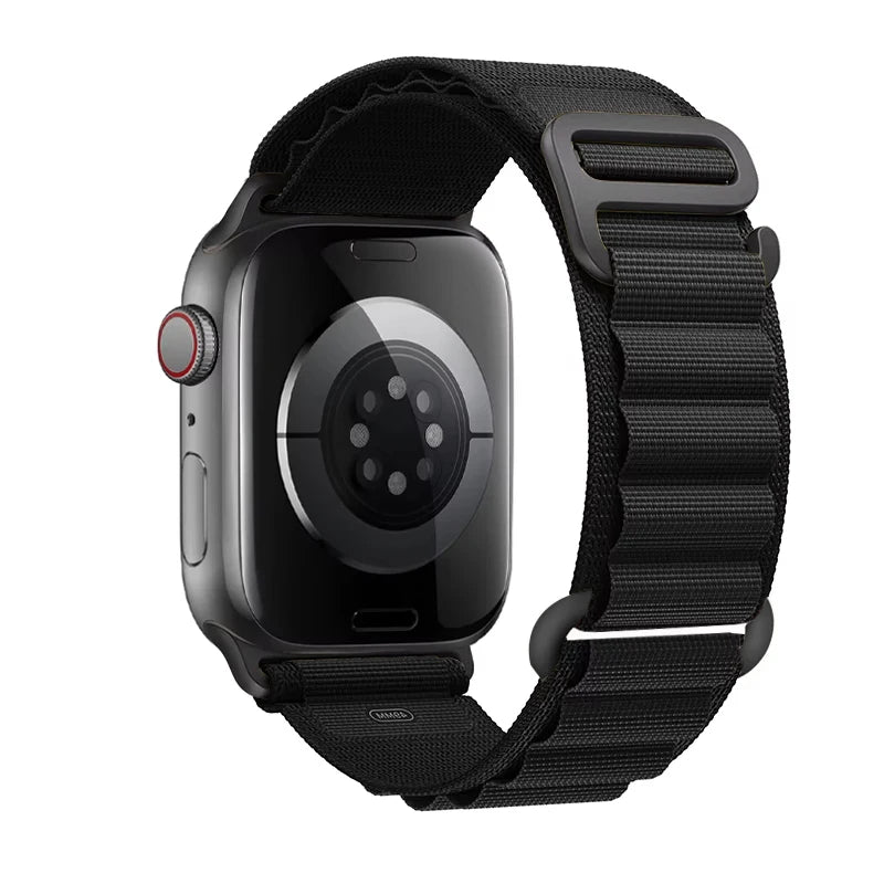 Straps for Apple watch Ultra 3 band 49mm 45mm 46mm 42mm 44mm 41 40mm Nylon Alpine bracelet correa iwatch Series 11 10 9 8 7 6 SE
