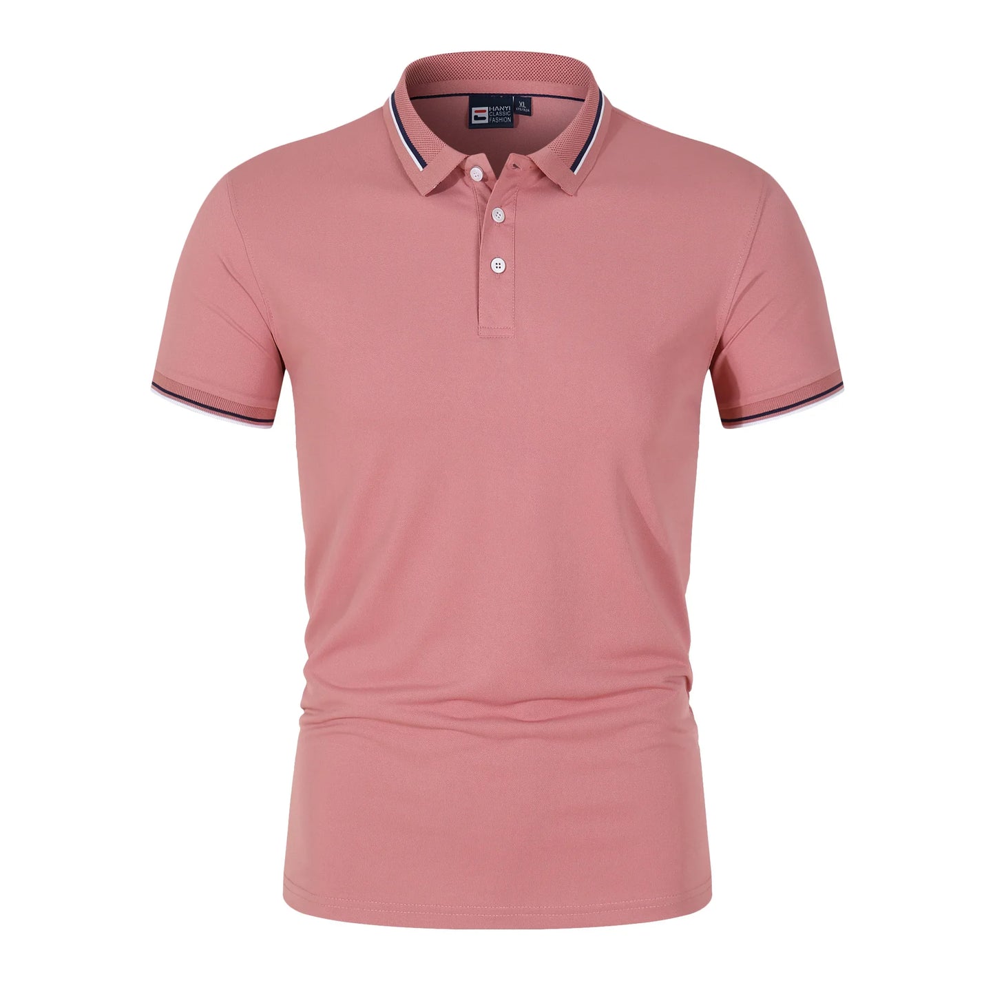 Men's Cotton Casual Polo Shirt