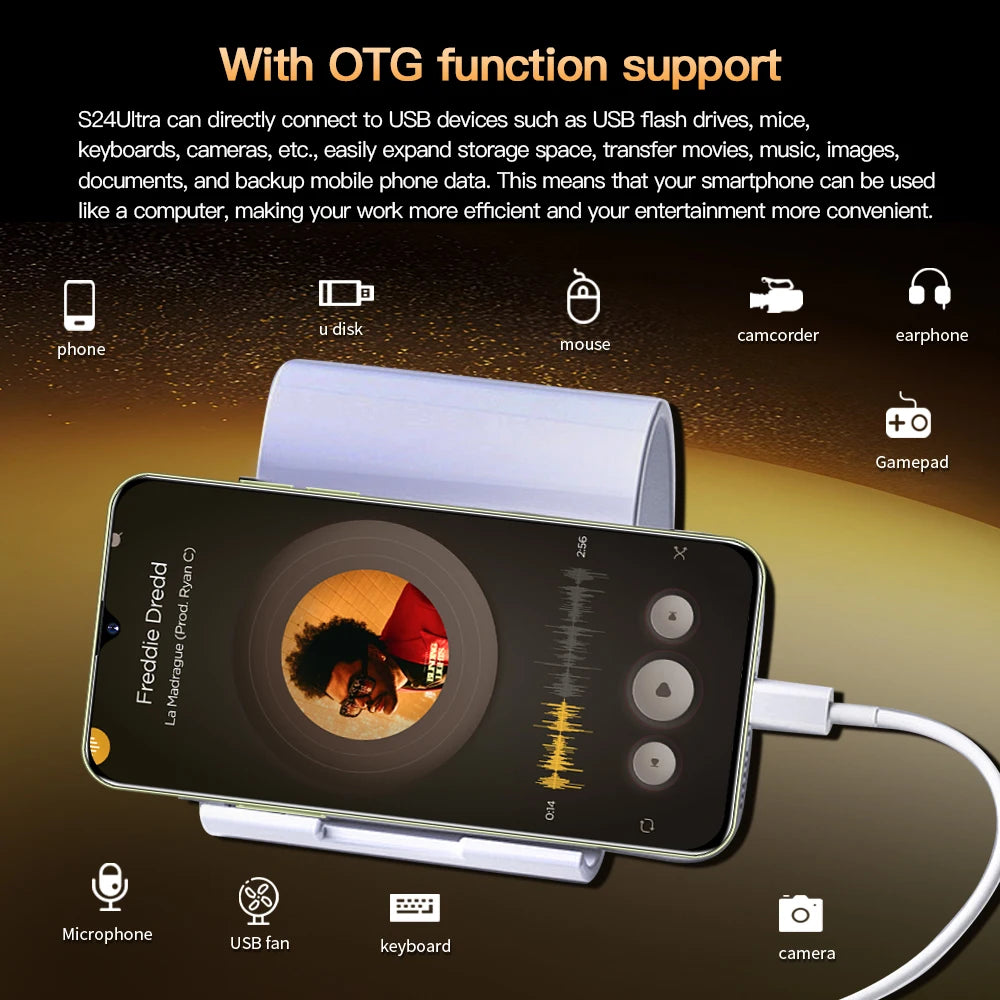 Mobile Phones S25 Ultra 7.3 HD Screen Smart Phone