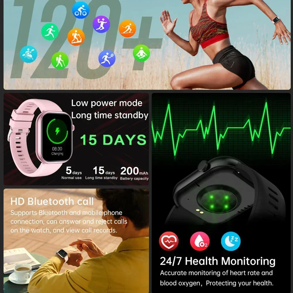 Ladies Call Custom Dial Smart Watch