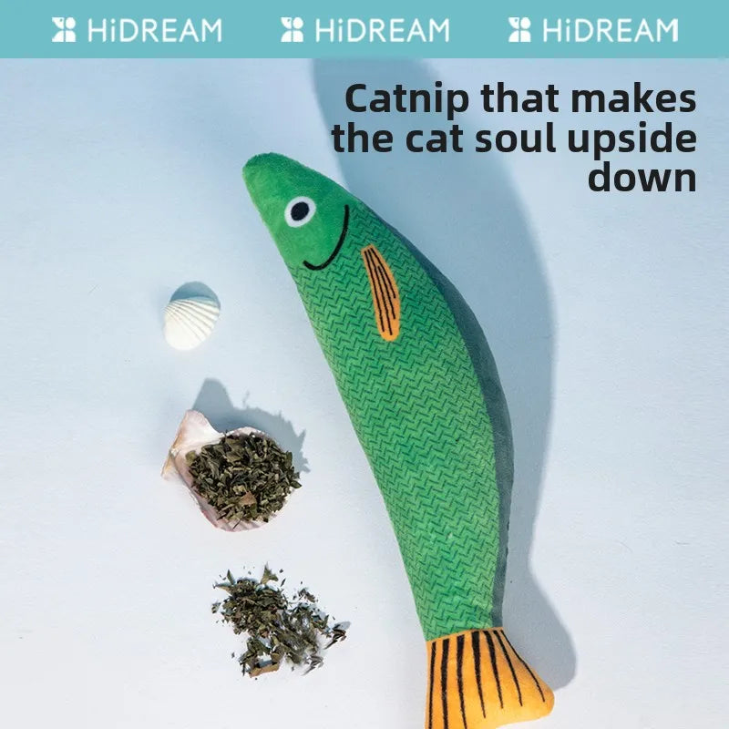 Simulation Fish Interactive Chew Toy for Cat