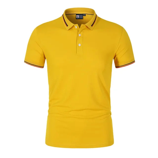 Men's Cotton Casual Polo Shirt