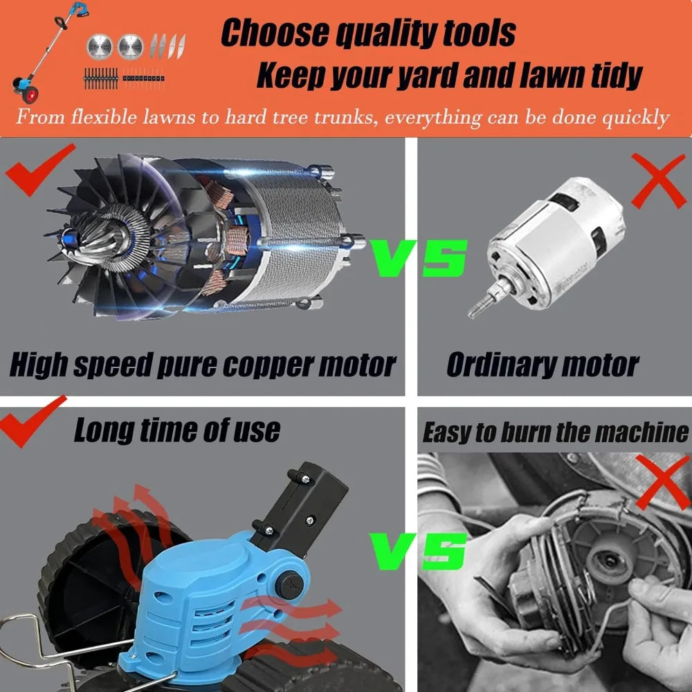 Lightweight Electric Grass Trimmer
