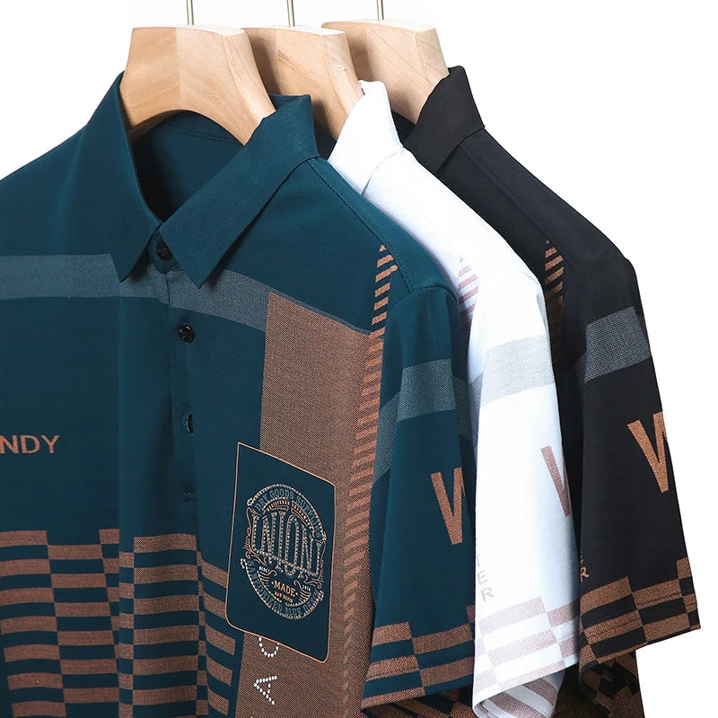 Men's Summer Short sleeved Polo T-shirt