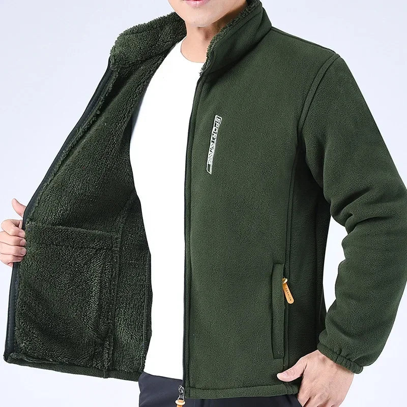 Plus Size Fleece Winter Jacket