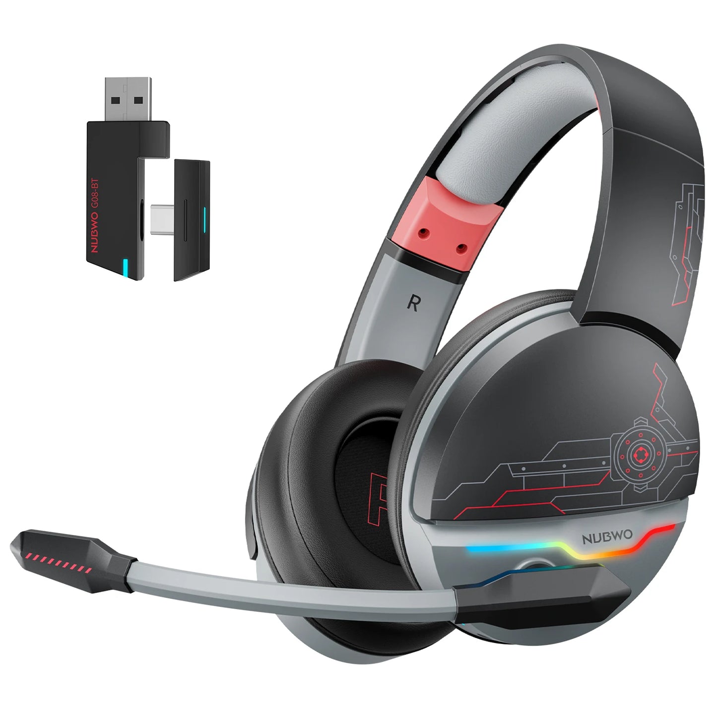 Dual G08 Wireless Gaming Headset