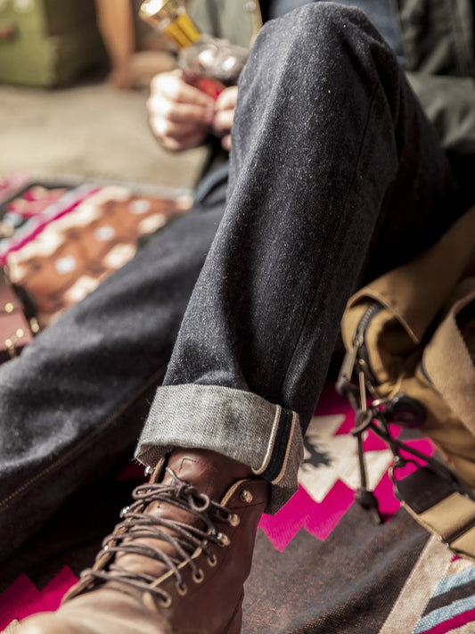 Men's Slim Cut Straight Leg Denim Pant