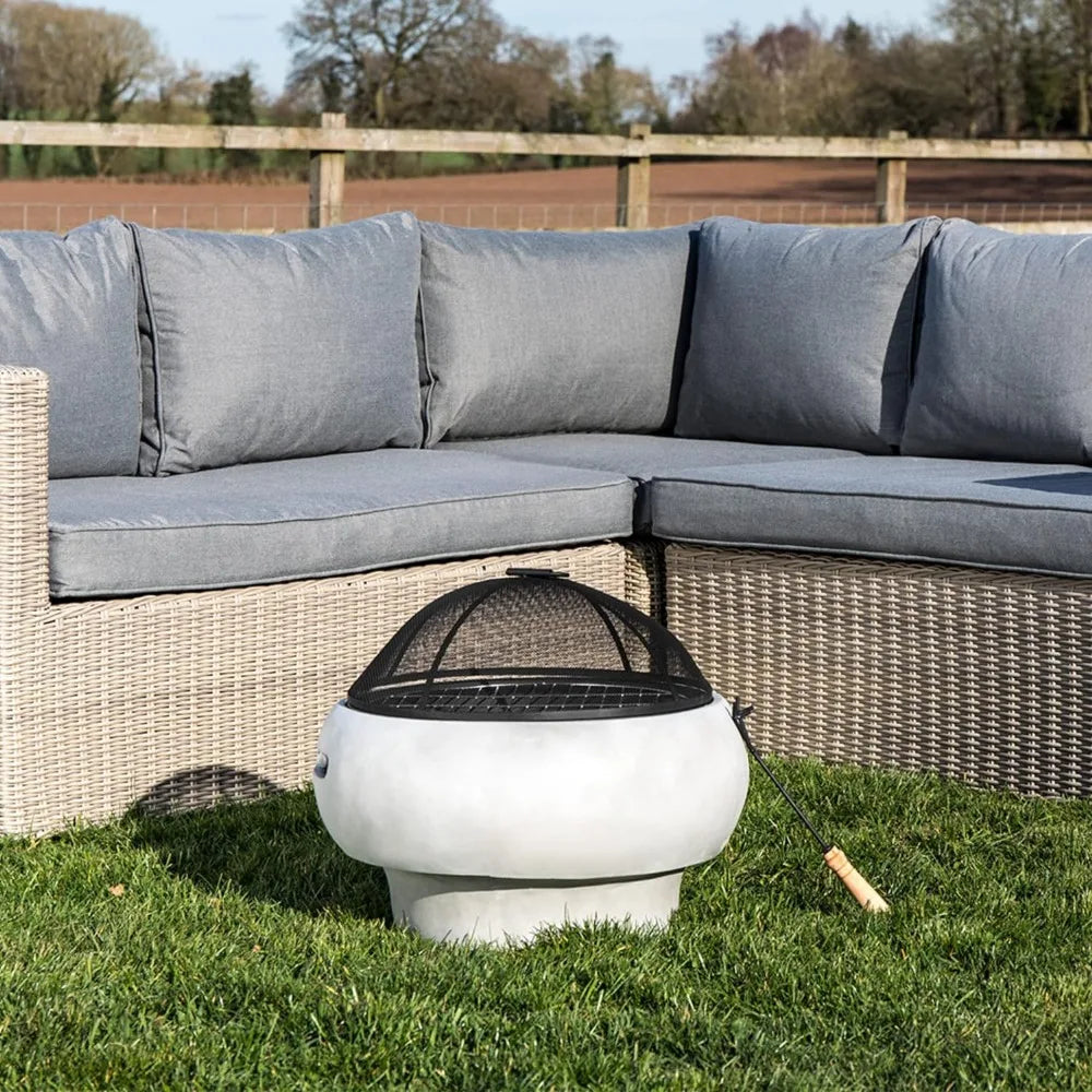 Burning Fire Pit Patio Garden Backyard Spark