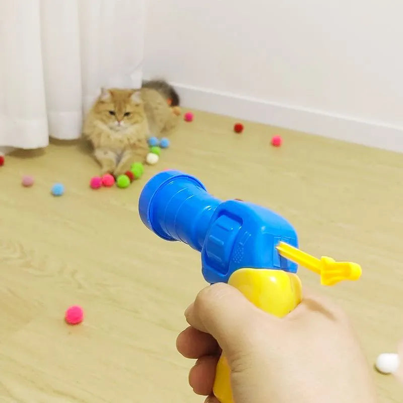 Interactive Launch Cat Training Toys