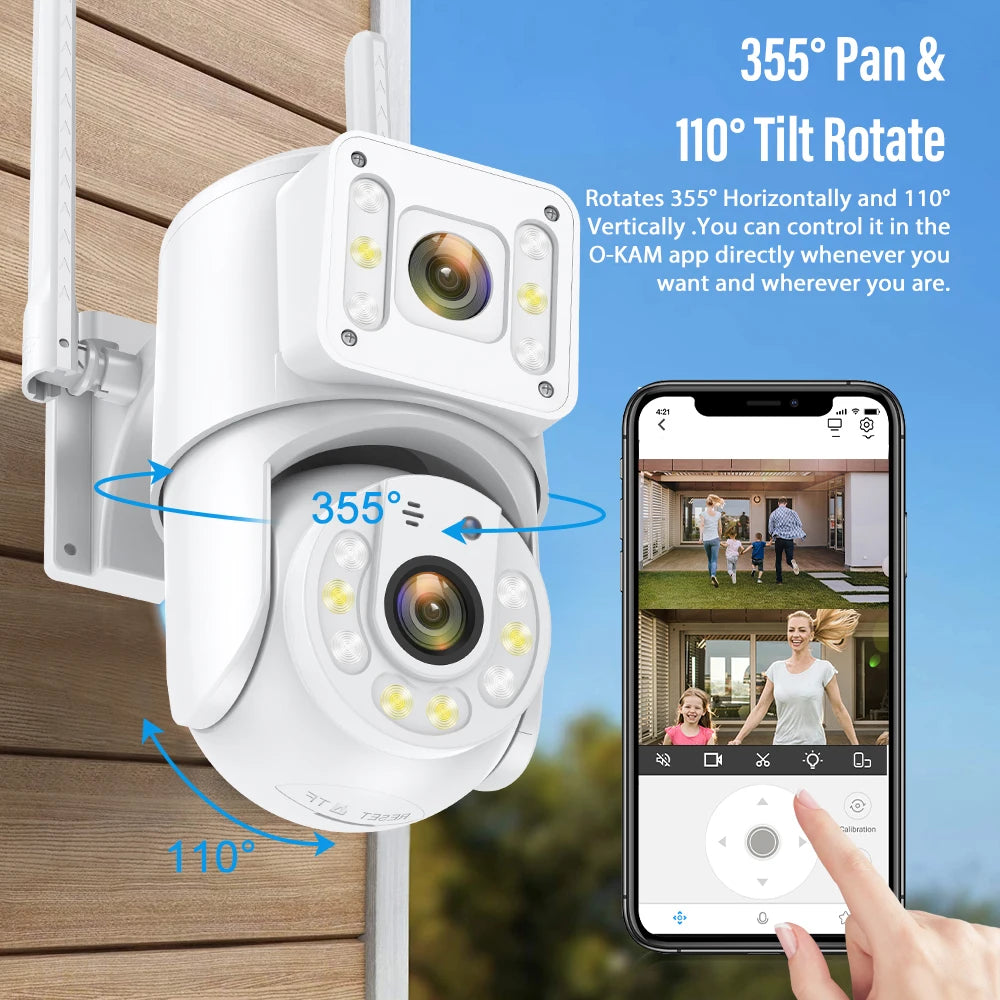 8MP WiFi IP Surveillance Cameras