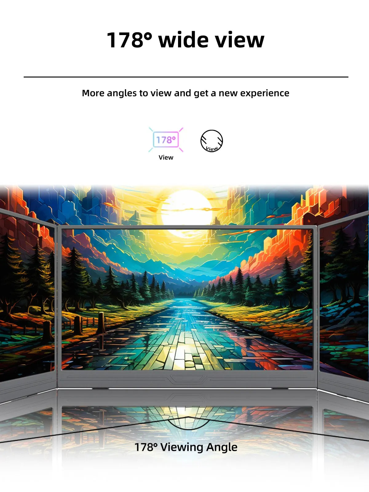 14-Inch Portable Touchscreen Monitor
