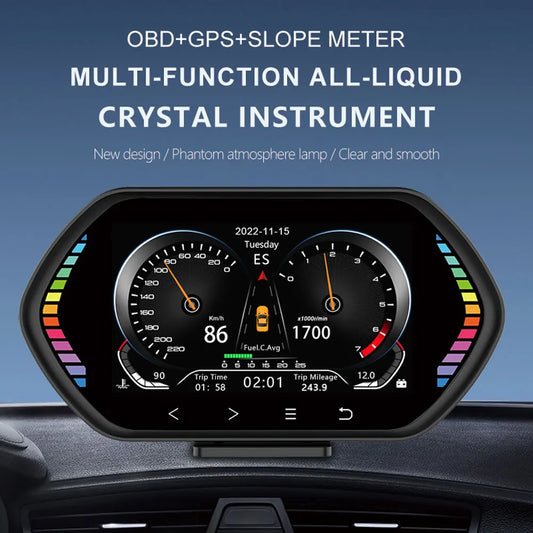 OBD2 HUD Head Up Car Digital Speedometer