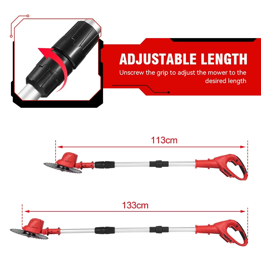 Electric Lawn Mower Cordless Grass Trimmer