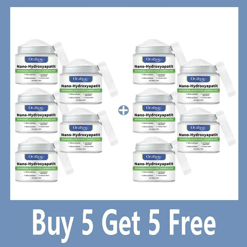 Whitening Tooth Powder with 10% Hydroxyapatite