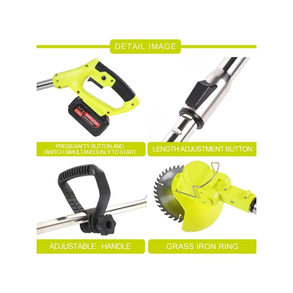 Electric Weed Eater Cordless Brush Cutter