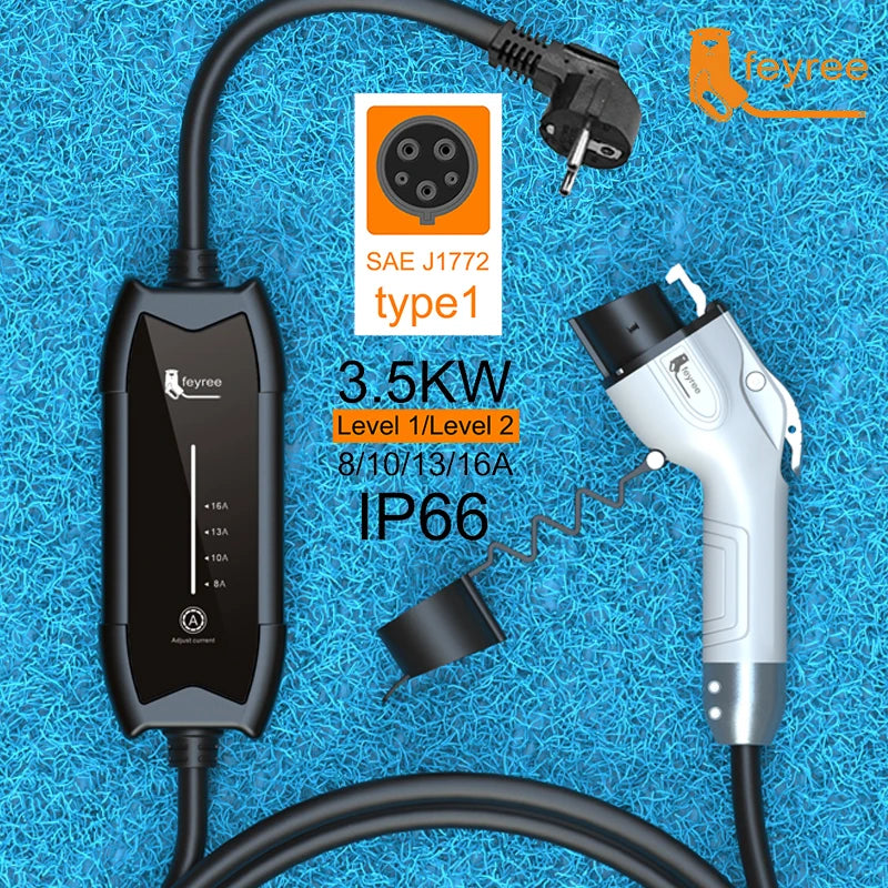 Type2 EV Portable Charger