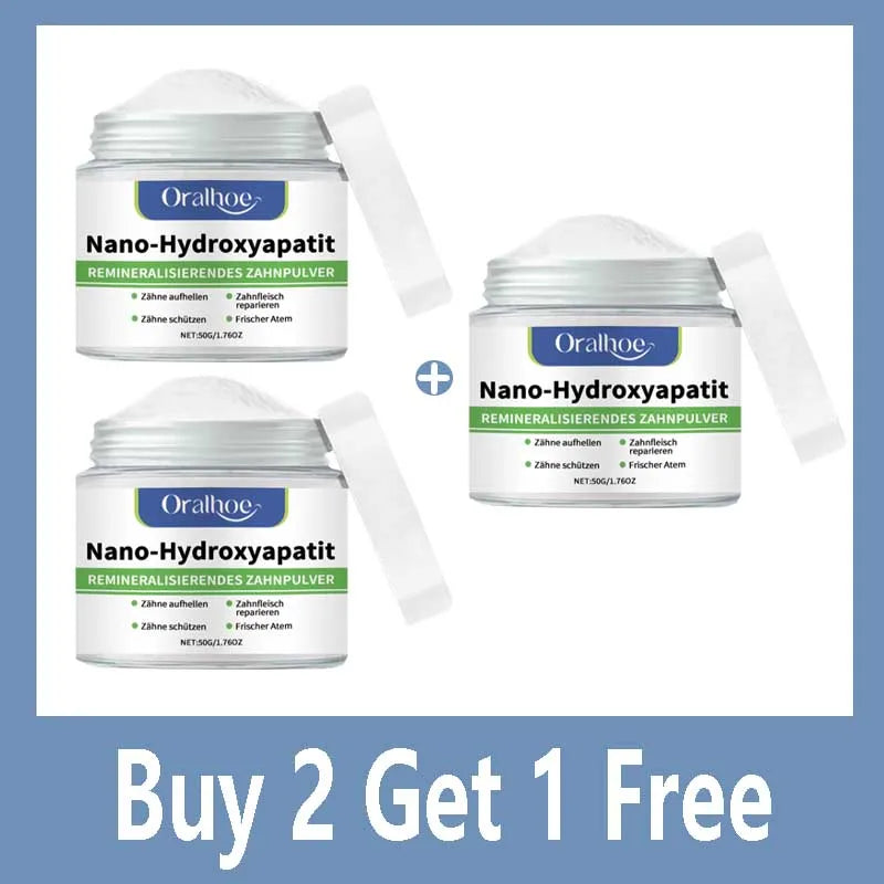 Whitening Tooth Powder with 10% Hydroxyapatite