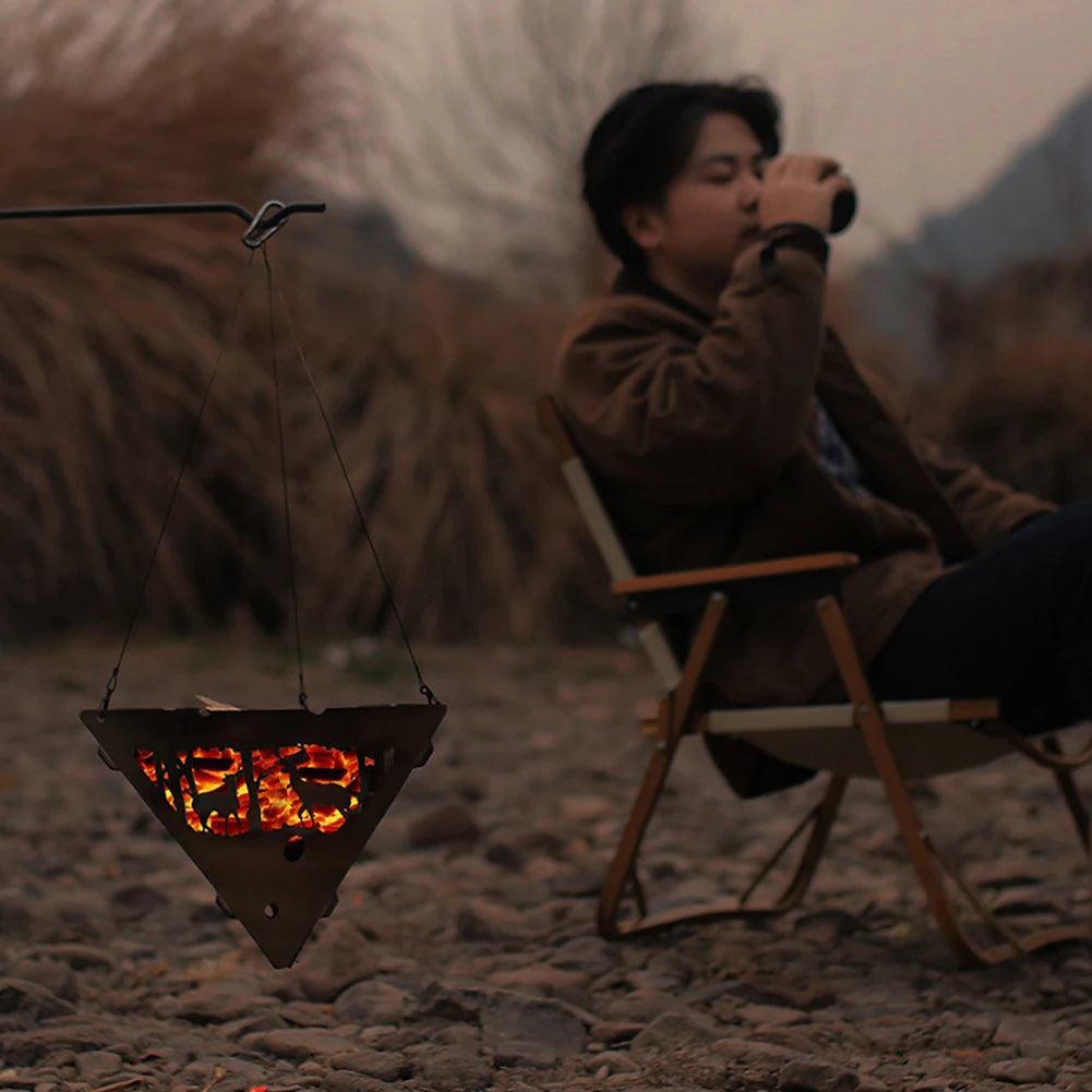 Portable Assemble Camping Fire Pit