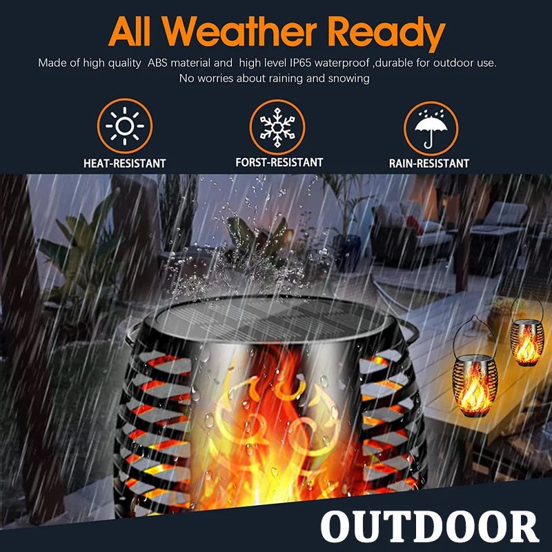 96 LED Outdoor Solar Torch Lights