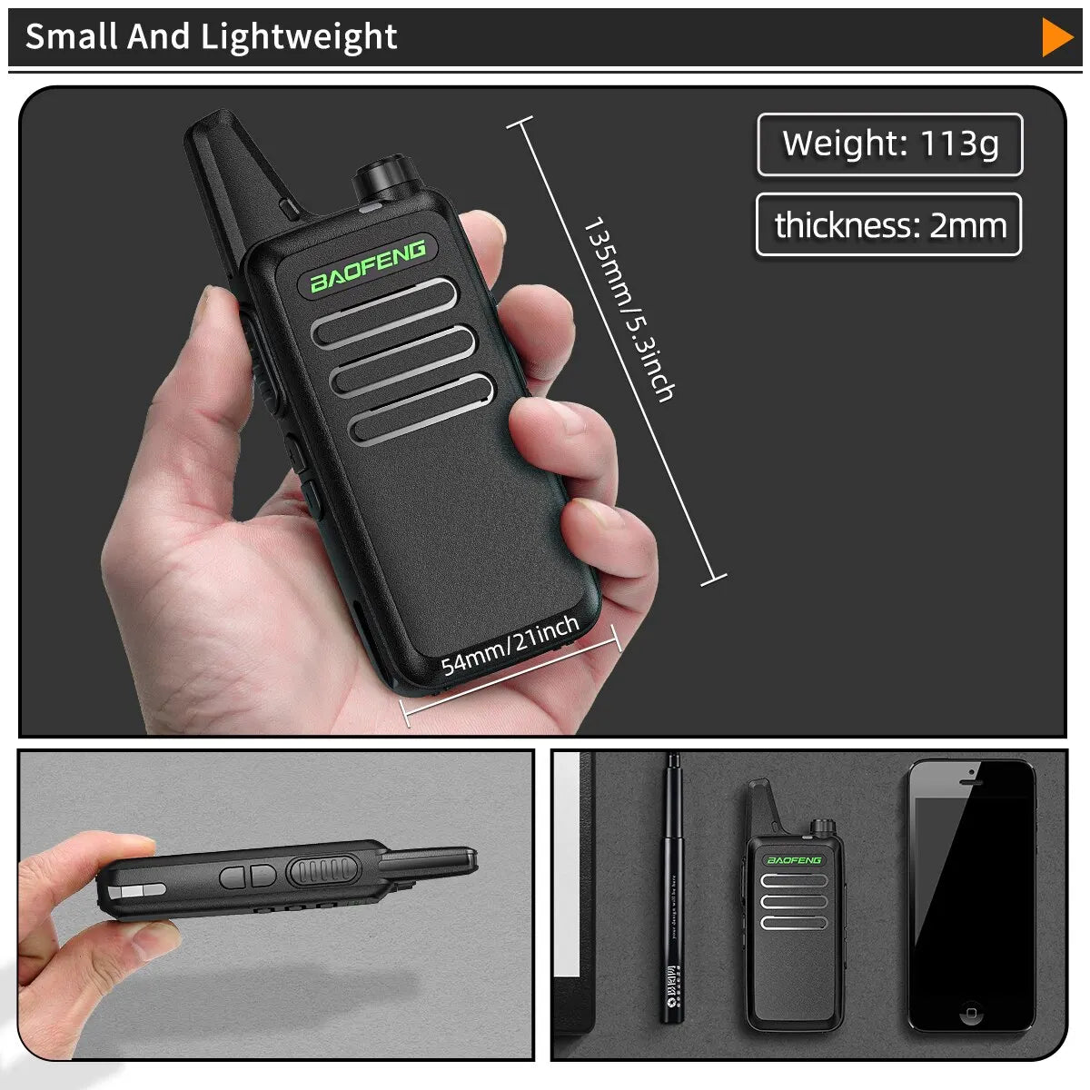 Mini Walkie Talkie