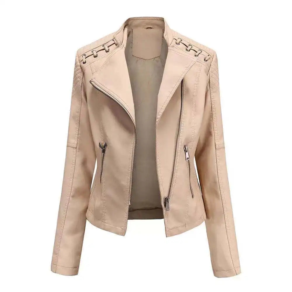 Women Faux Leather Jacket