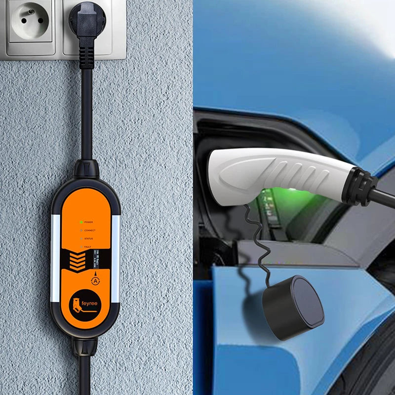 7KW Portable EV Charger