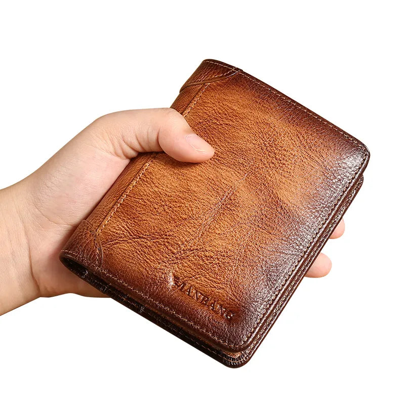 Genuine Leather Men Wallet